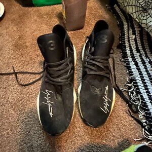 Adidas Y-3 Yohji Yamamoto Signature Boost Sneakers - Size 14 Black & White